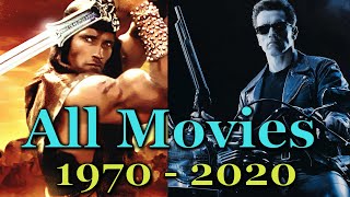 Download lagu Arnold Schwarzenegger All Movies 1970 2020... mp3
