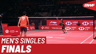 Download lagu F | MS | Kento MOMOTA (JPN) vs. Anthony Sinisuka GINTING (INA) | BWF 2019 mp3