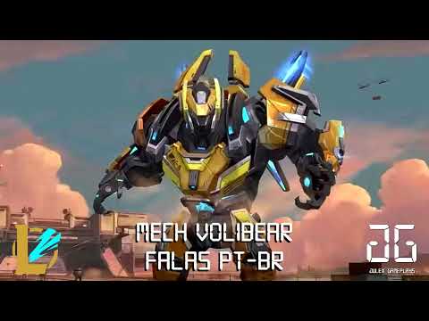 LoL Wild Rift - Mecha Volibear - Falas PT-BR