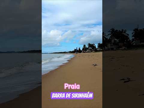 Praia de Barra de Sirinhaém na cidade de Sirinhaém PE