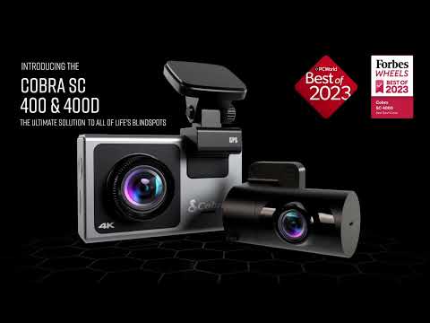 The Cobra SC 400 and 400D Smart Dash Cams