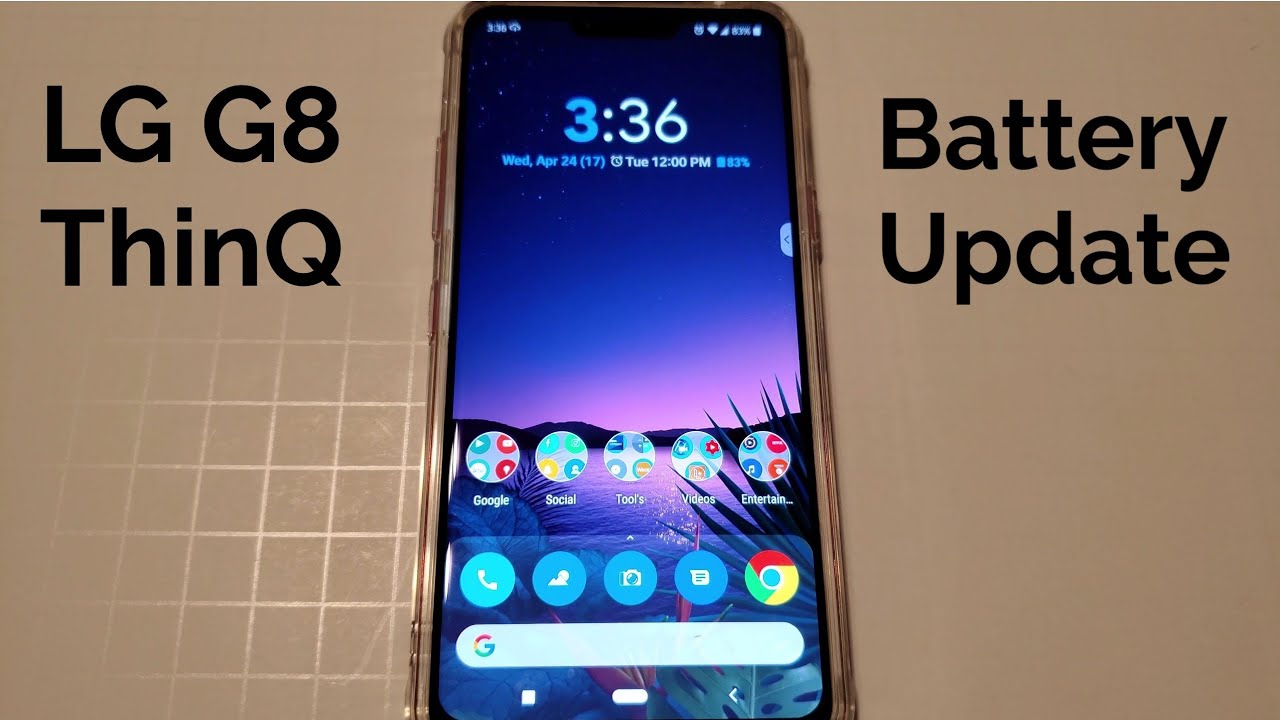 LG G8 ThinQ- Battery Usage Update