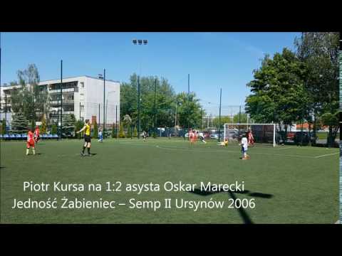 Jedność Żabieniec - Semp II Ursynów 2006 gol 1:2 28.05.2017