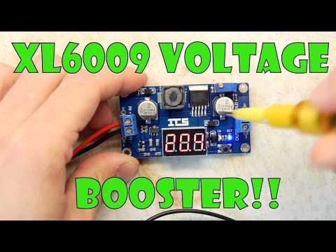 XL6009 5 to 55 volt DC to DC Booster