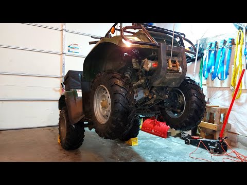 ATV Plow Mount Install | Click N Go 2 On a Suzuki Eiger
