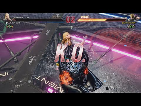 【ryona】Tekken 8 CBT lili vs king Ghost Battle【No5】