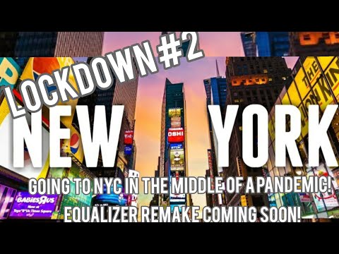 Going  to NYC during a Pandemic!, lockdown # 2, + New TV Series Equalizer Filming w/ Queen Latifah!!