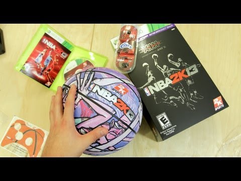 NBA 2K13 Dynasty Edition Unboxing! (with Dynasty Edition 2K13 Ball)