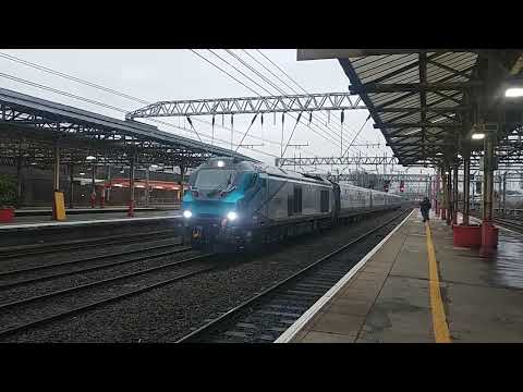 Direct Rail Services 68026 passes Crewe on test for Transpennine Express