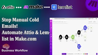 Attio CRM to Lemlist — How to Sync Contacts Automatically in Make.com