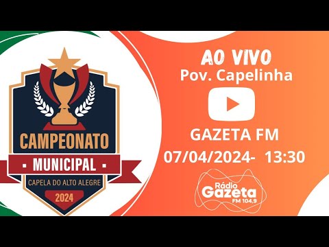 Força Jovem x Bahia 13:45 Fluminense x R.D.A. 16:00 Campeonato Capela do Alto Alegre2024