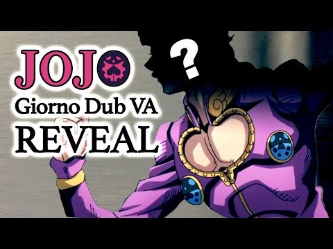 Fighting Gold But It's a JOJO Part 5 Dub Cast Reveal