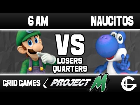 6 am (Luigi) VS Naucitos (Yoshi) | Grid Weekly Losers Quarters