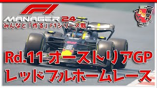 【F1 Manager 2024】Rd.11 オーストリアGP - みんなと「作る」F1シリーズ戦【一風変わったフレンド戦】