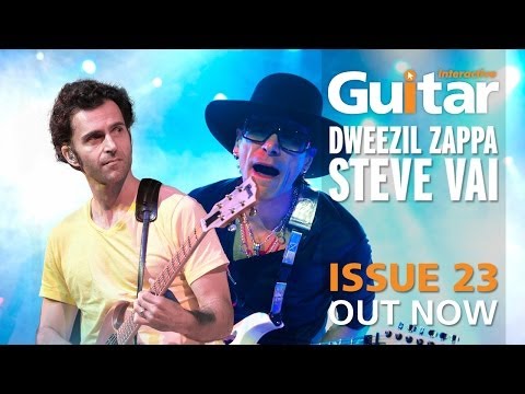Thumbnail for Dweezil Zappa + Steve Vai | Issue 23 Guitar Interactive Magazine | OUT NOW! by Head, Steve Vai, Iration, Concert
