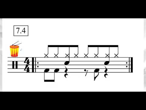 Bass drum variations by Vera Vos