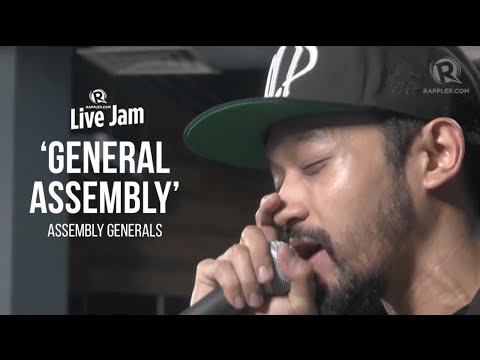 Assembly Generals - 'General Assembly' (Rappler Live Jam)