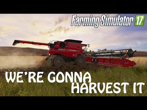 NEED TO HARVEST ALL THE WHEAT in Farming Simulator 2017 | PS4 | Xbox One
