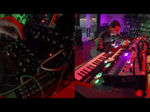 LIVE ELECTRONIC INDUSTRIAL HARDWARE SYNTH JAM (1.12.23) - V I N J A K