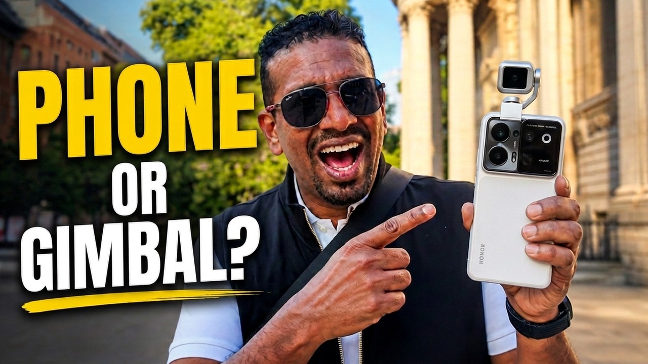 I shot this with the new Honor Robot Phone &ndash; forget the DJI Pocket 3! - YouTube