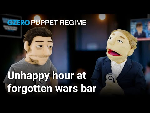 Putin and Zelensky at the Forgotten Wars Bar | PUPPET REGIME