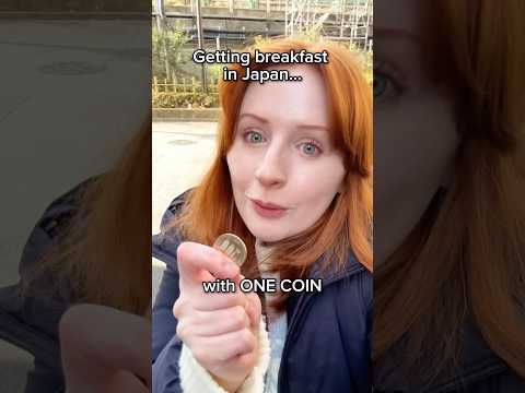 ONE COIN breakfast in Tokyo 🪙