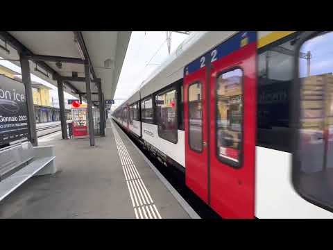 S10 Chiasso - Biasca in partenza da Mendrisio