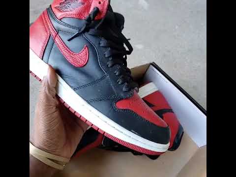 Banned1 Size 10.5 No Box Top, Highest Offer Gets Them!