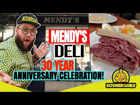 Mendy's Deli 30 Year Celebration with The Kosher Guru