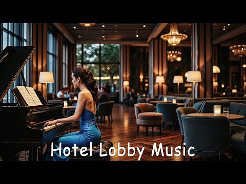 Chic Conversations and Soft Jazz in a Luxury Hotel Lobby | The Ultimate Social Experience