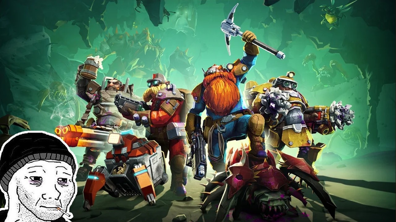 Deep Rock Galactic with Dead Internet Despot (Carl)