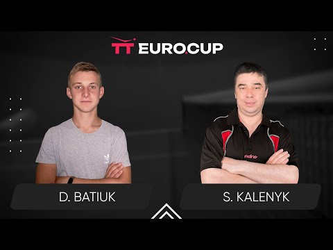 10:20 Dmytro Batiuk - Serhii Kalenyk 06.11.2023 TT Euro.Cup Ukraine Master. Table 3