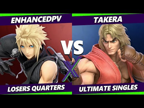 S@X 453 Losers Quarters - enhancedpv (Cloud) Vs. takera (Ken) Smash Ultimate - SSBU