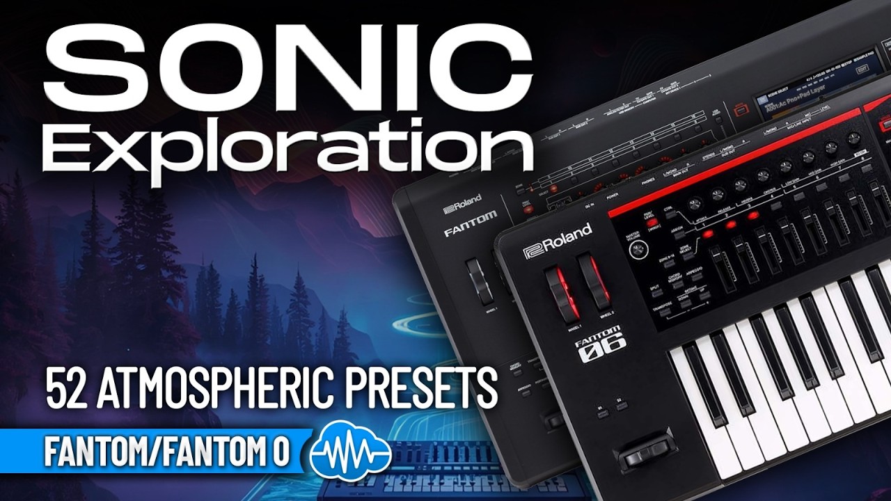KLL011 - Sonic Exploration V1 - Fantom-0 ( 52 presets ) - Video Preview 1