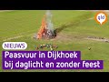 Paasvuur in Dijkhoek toch nog ontstoken