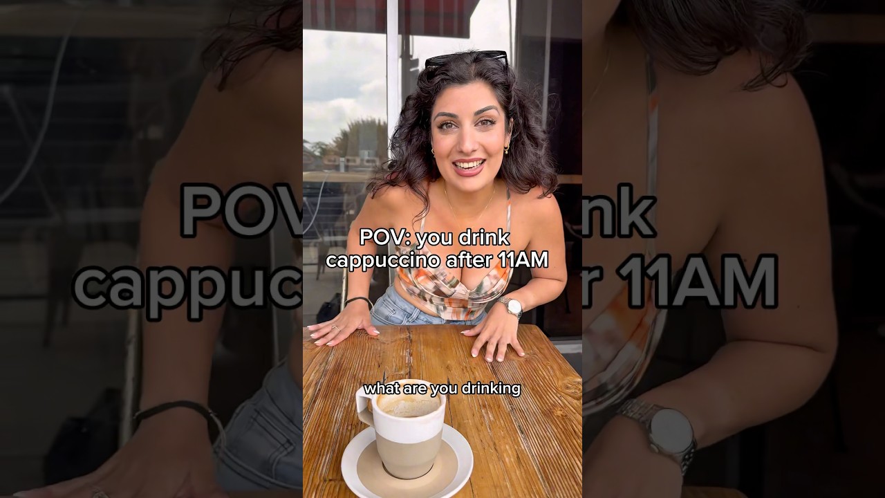 It’s the rules ☕️🥲 #italianbreakfast #comedy #italian #actress #italianfood