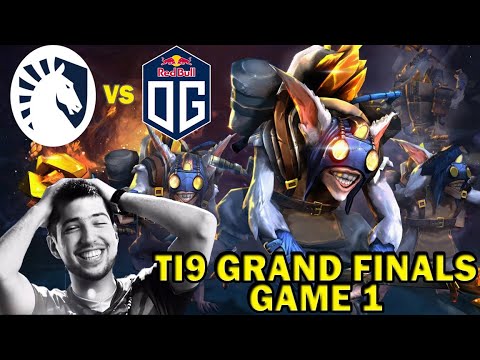 OG VS LIQUID GAME 1 W33HA MEEPO STRONG | TI9 GRAND FINALS