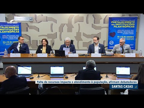Debatedores sugerem transferência de tecnologia entre hospitais privados e santas casas