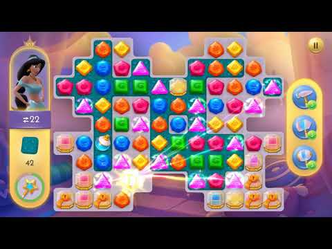 Disney Princess Majestic Quest Level 107 NO BOOSTERS - A S GAMING ✔