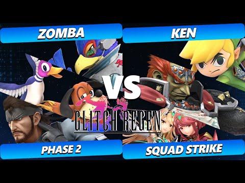 Glitch Regen Phase 2 - Zomba Vs. KEN - Smash Ultimate Tournament