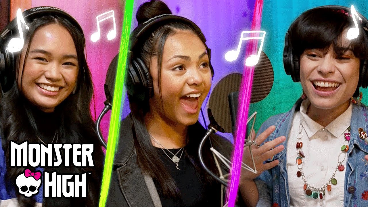 Monster High: The Movie Cast Records Songs!