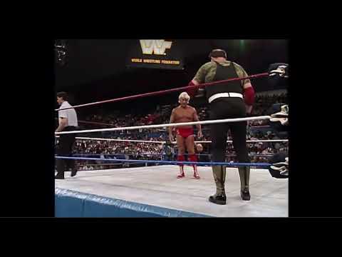 Ric Flair vs Sgt. Slaughter