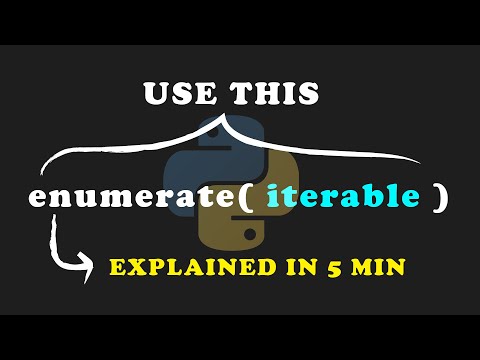 You Need To Use This In Python Python Enumerate Tutorial