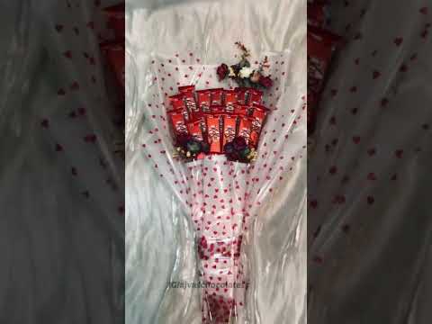 KITKAT BOUQUET 🍫❤️ insta@ajvaschocolatess #bouquet #gift #birthdaygift #anniversarygift #love
