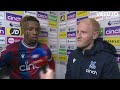 Wilfried Zaha on Aaron Wan-Bissaka - 