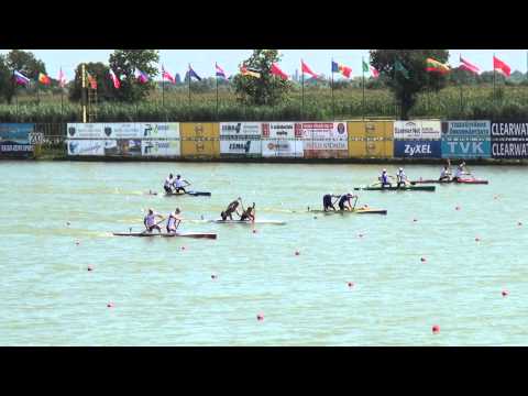Kajak-kenu ICF Junior and U23 Kayak Canoe Sprint World Champ. Szeged 2014  C2 Men Junior 1000m