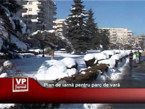 Plan de iarnă pentru parc de vară
