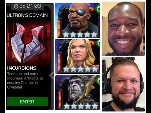 Incursions Run w/ Rob VonShoe  : Marvel Contest of Champions