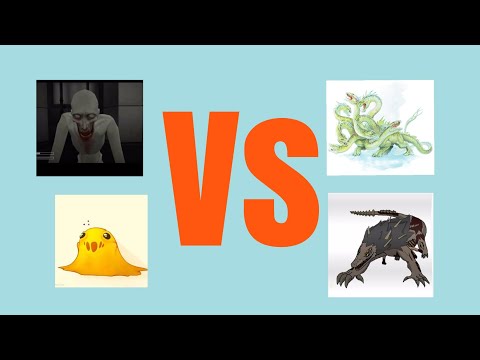 Hydra SCP 999 vs SCP 682 SCP 096 in Minecraft