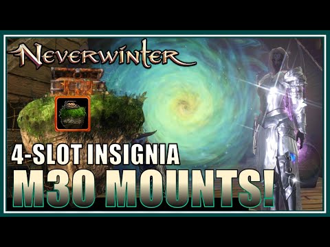 Neverwinter - 4-Slot Mount Update for Module 30 - New Insignia Bonuses & Mounts!